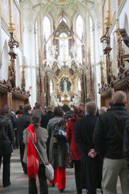 doprovodný program - prohlídka kláštera Kladruby
