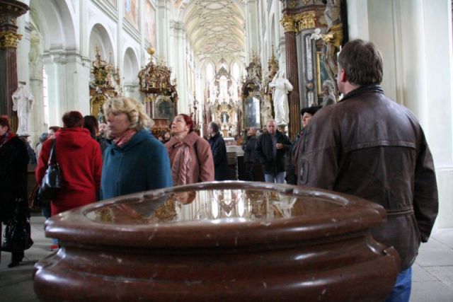 doprovodný program - prohlídka kláštera Kladruby
