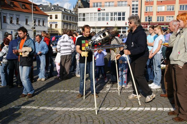 prezentace balónu

