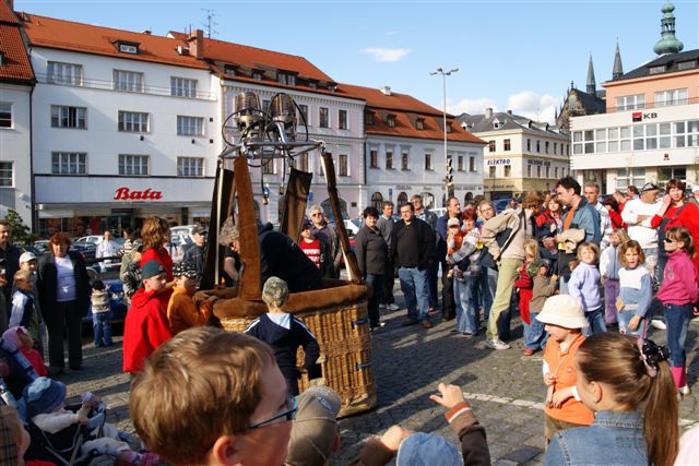 prezentace balónu
