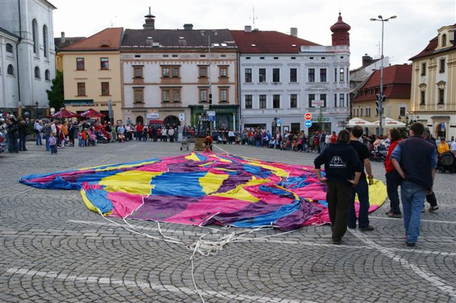 prezentace balónu
