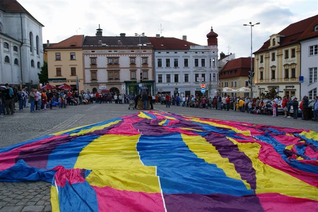 prezentace balónu
