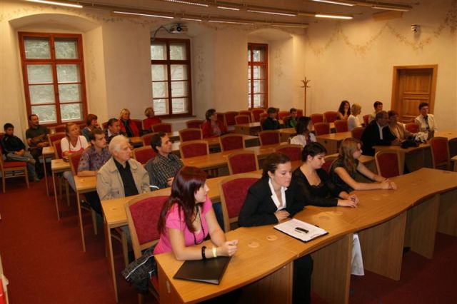 Dominikánský klášter
dopolední program - přednášky
