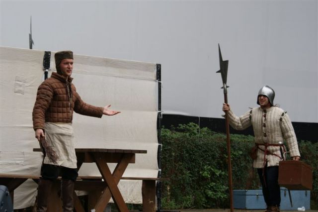 Letní kino
odpolední program - skupina historického šermu Mizerní žoldáci 
