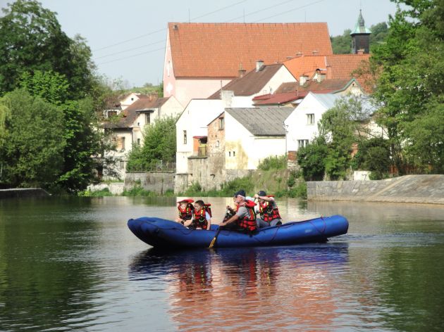 Hasiči Fuferna - děti na raftu
Autor MIC Sušice
