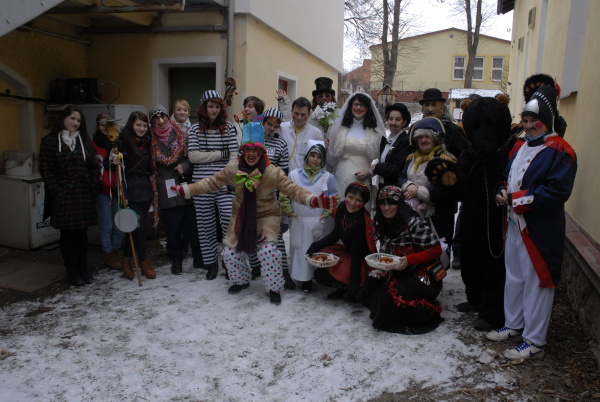 Masopustní průvod 10. února 2013
Foto A. Staňková
