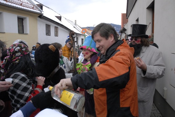 Masopustní průvod 10. února 2013
Foto A. Staňková
