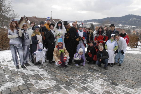 Masopustní průvod 10. února 2013
Foto A. Staňková
