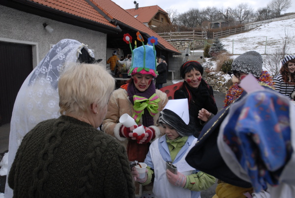 Masopustní průvod 10. února 2013
Foto A. Staňková
